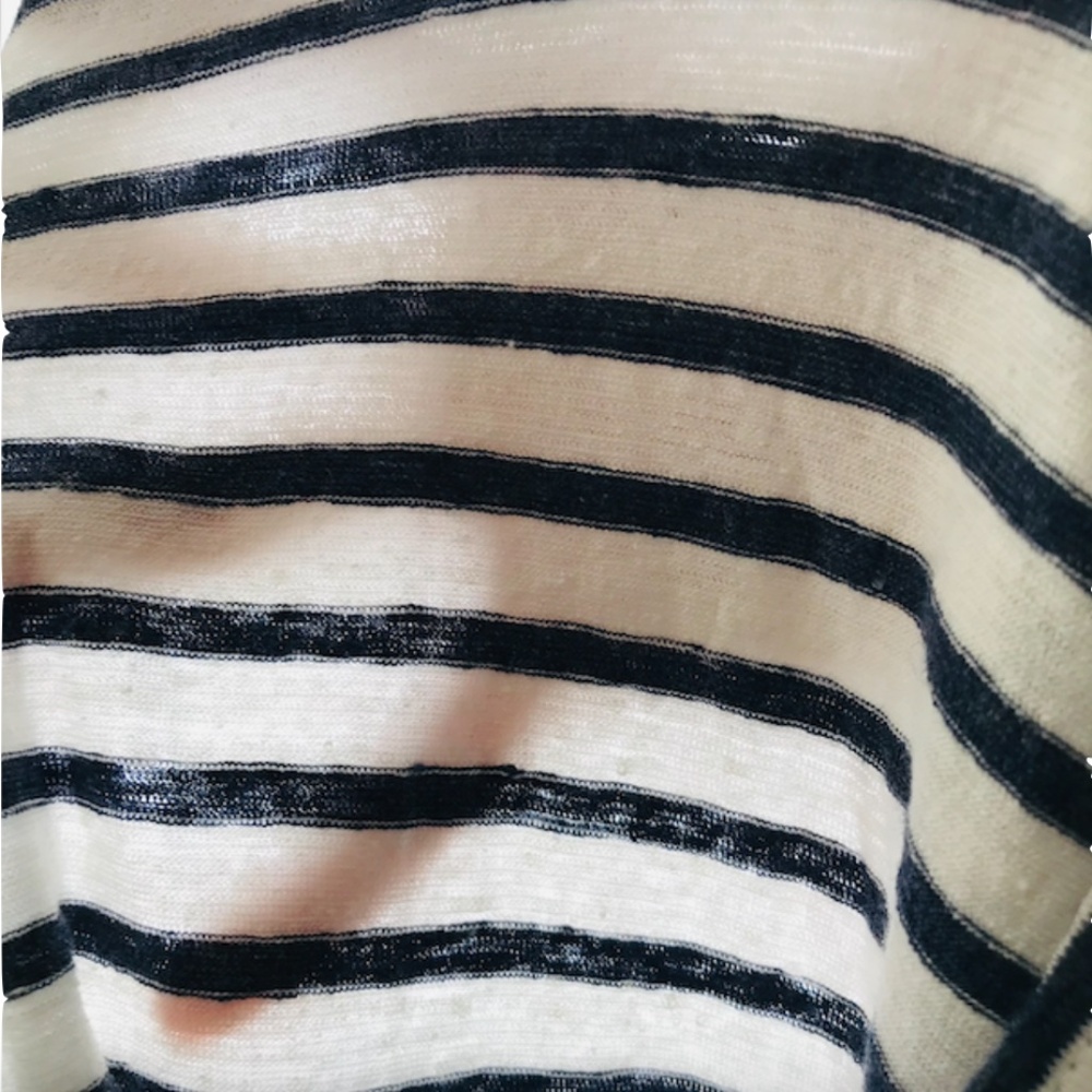 Jenni Kayne X Saint James dark blue Rue Drop Shoulder Tee medium - Picture 6 of 10